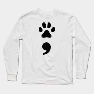 Semicolon Long Sleeve T-Shirt